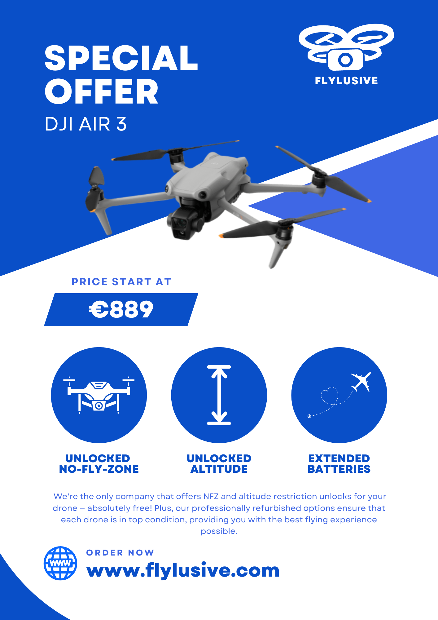 DJI AIR 3 - ND Filter Hacked 